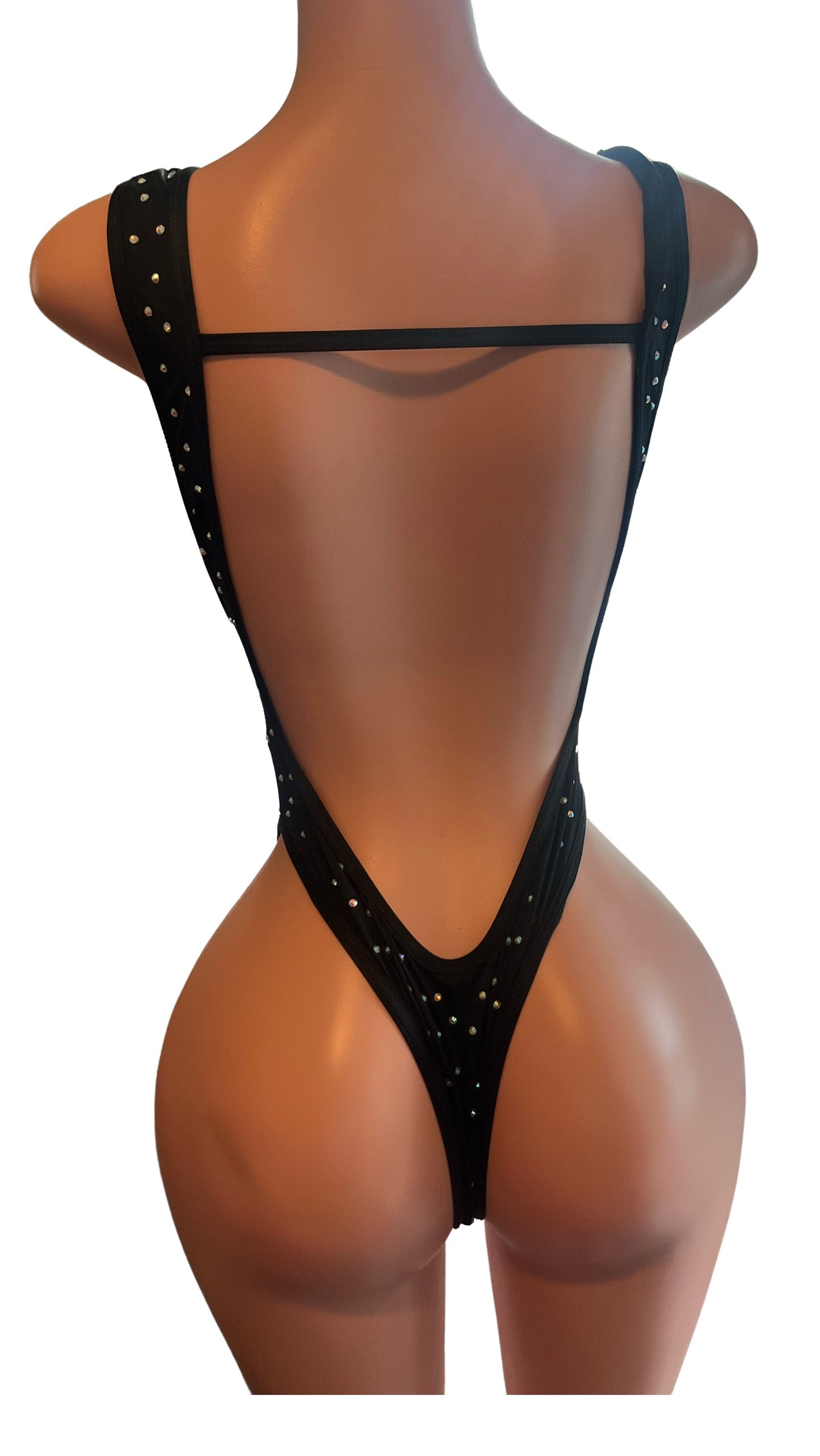 Stripper bling outfit exotic dance wear