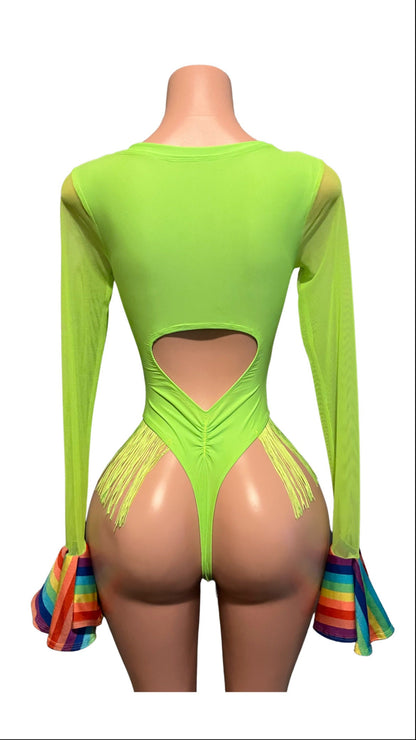 Stripper outfit exotic dance wear pride outfit