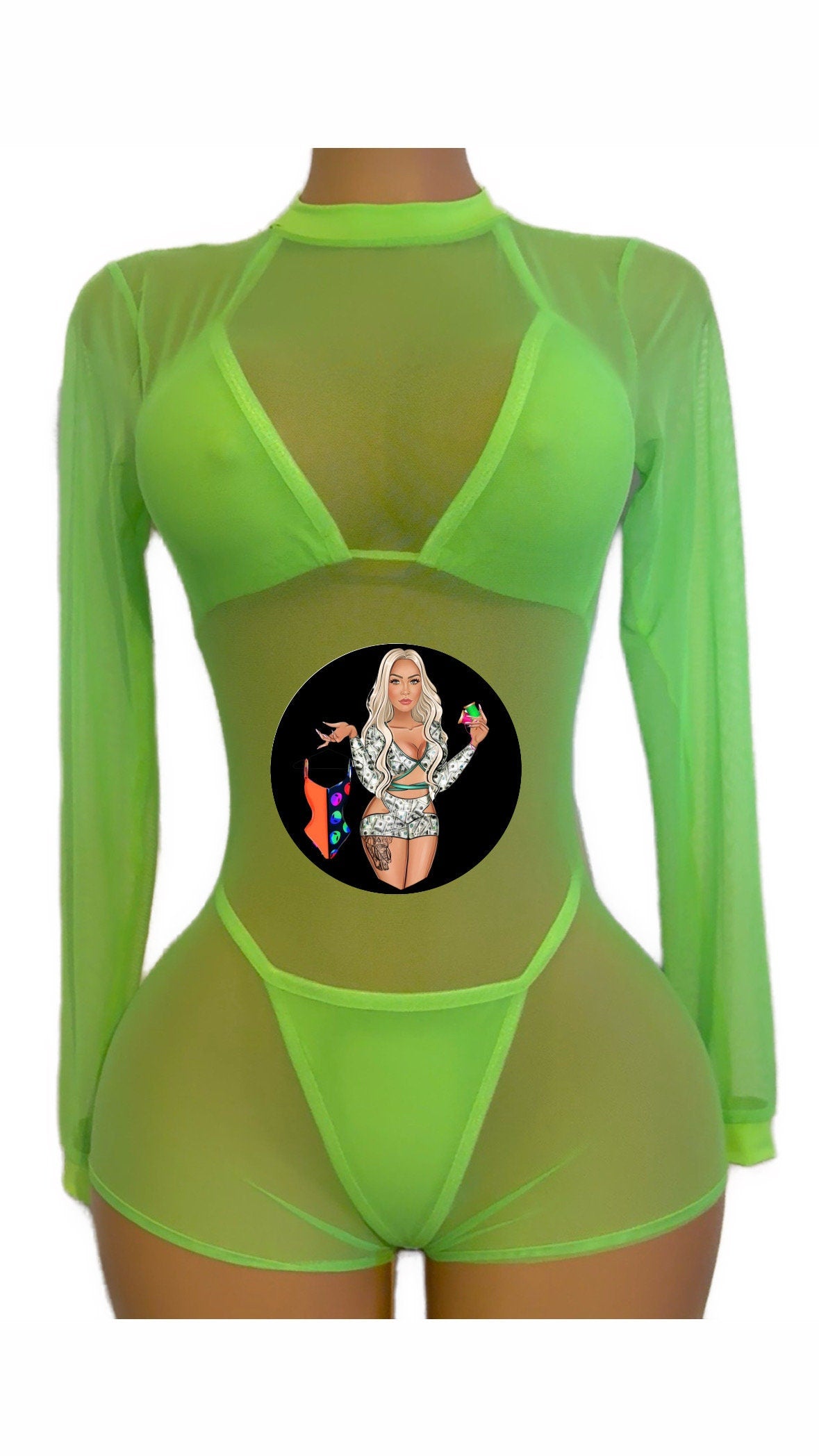 Bottle girl uniform bottlegirl outfits exotic dance wear stripper outfit