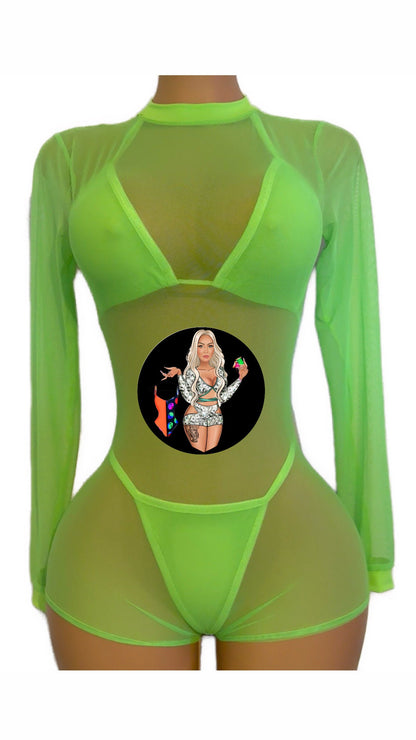 Bottle girl uniform bottlegirl outfits exotic dance wear stripper outfit