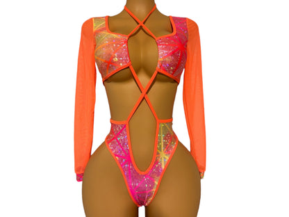 bottle girl uniform stripper outfit rave outfit
