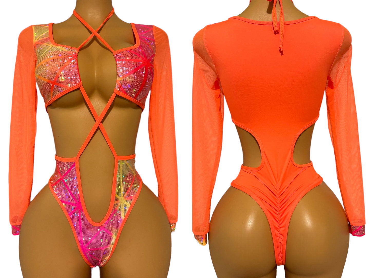 bottle girl uniform stripper outfit rave outfit