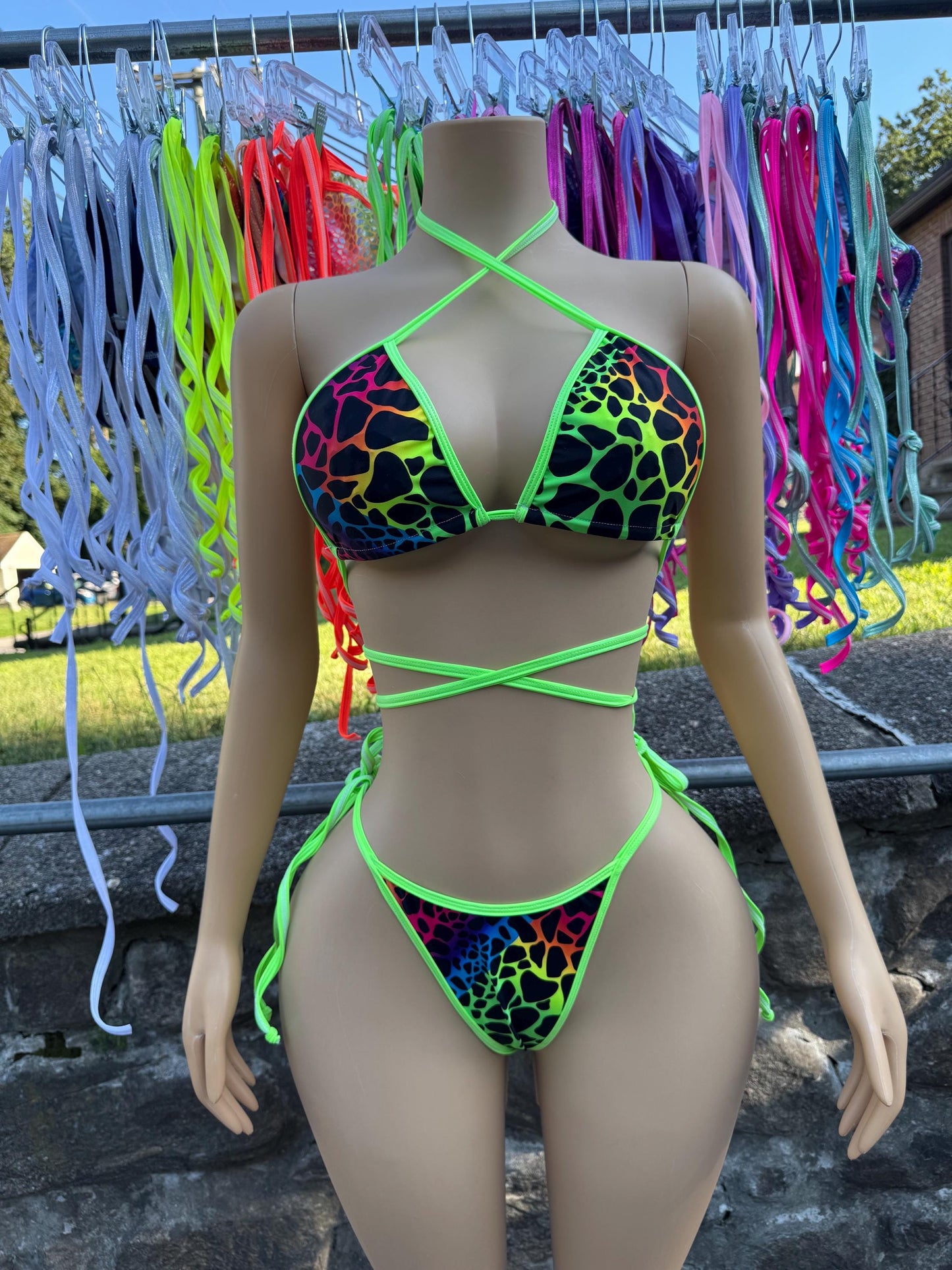 Mermaid thong bikini bundle