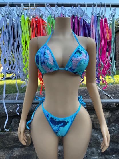 Mermaid thong bikini bundle