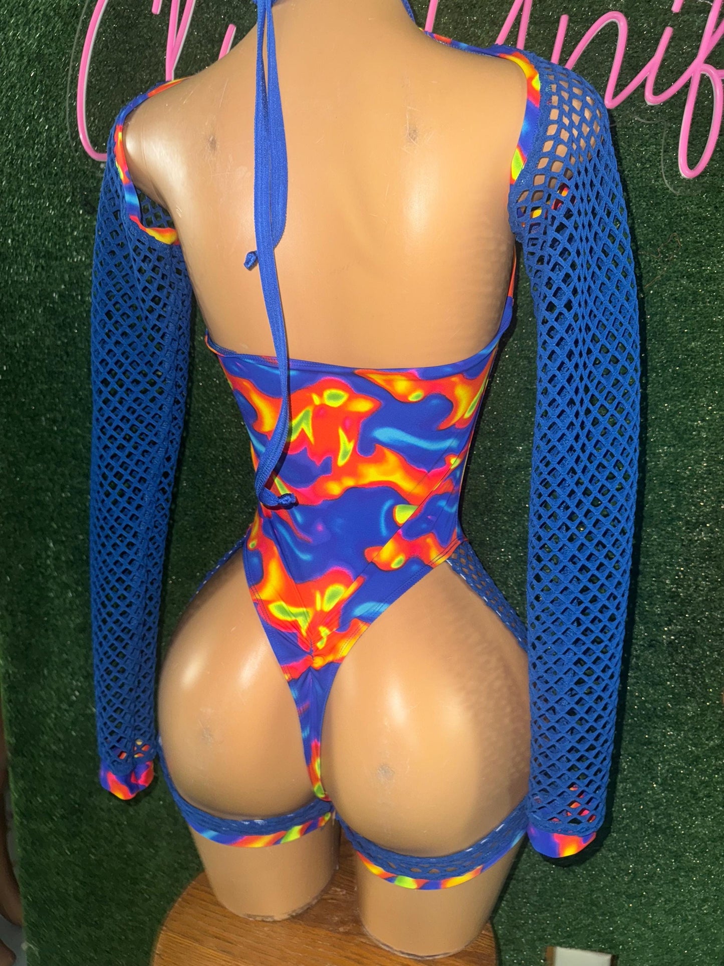 bottle girl uniform rave outfit exotic dance wear