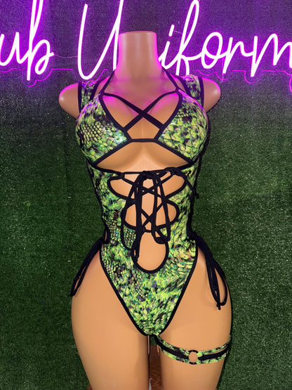 festival outfit rave wear bottle girl uniform