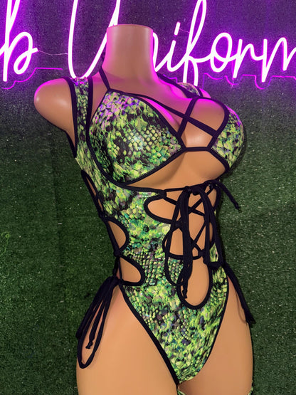 festival outfit rave wear bottle girl uniform