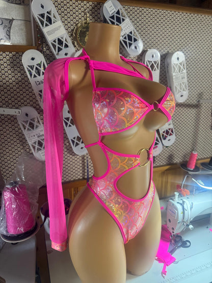 bottle girl uniform festival outfit exotic dance wear