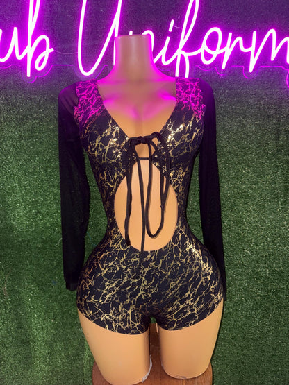 Bottle girl uniform club outfit
