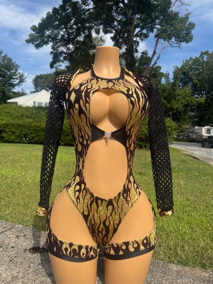 Bottlegirl outfit exotic dance wear festival outfit