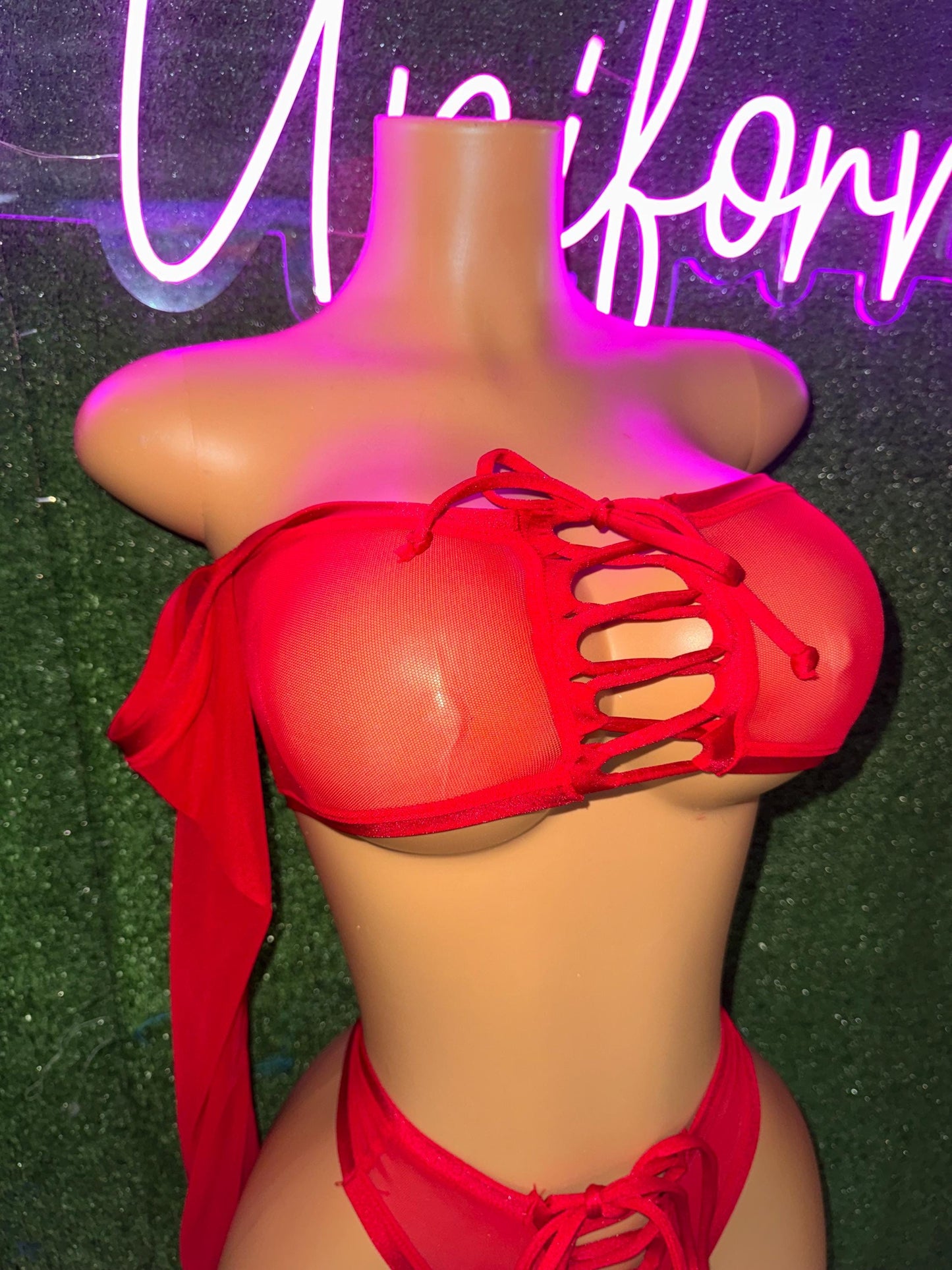 Stripper outfit exotic dance wear festival outfit