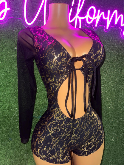 Bottle girl uniform club outfit