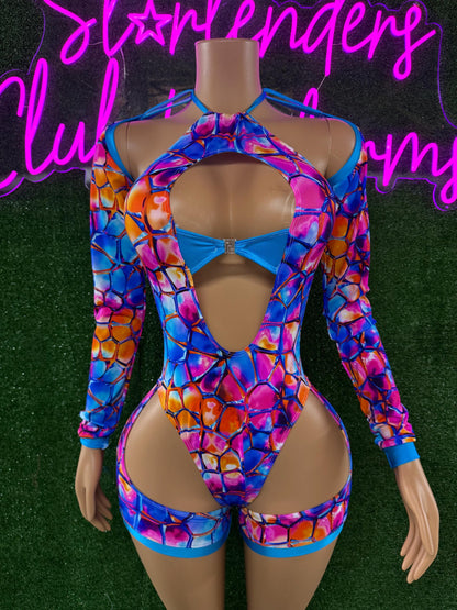 Bottle girl uniform festival outfit