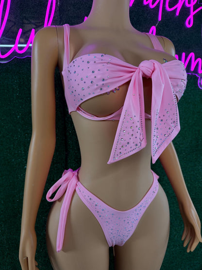 Exotic dancewear stripper outfit bikini