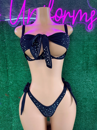 Exotic dancewear stripper outfit bikini