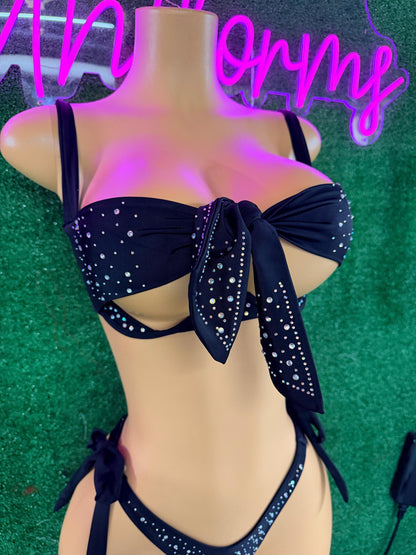 Exotic dancewear stripper outfit bikini
